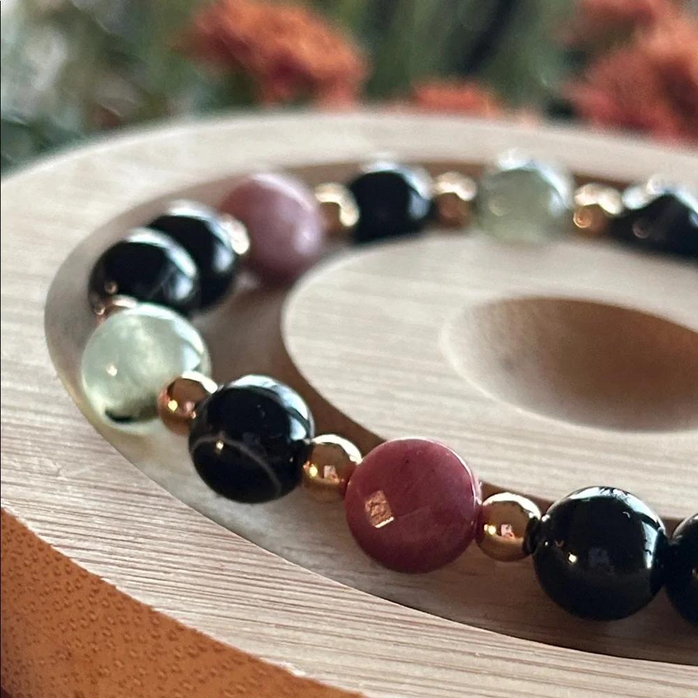 Handmade black sardonyx
